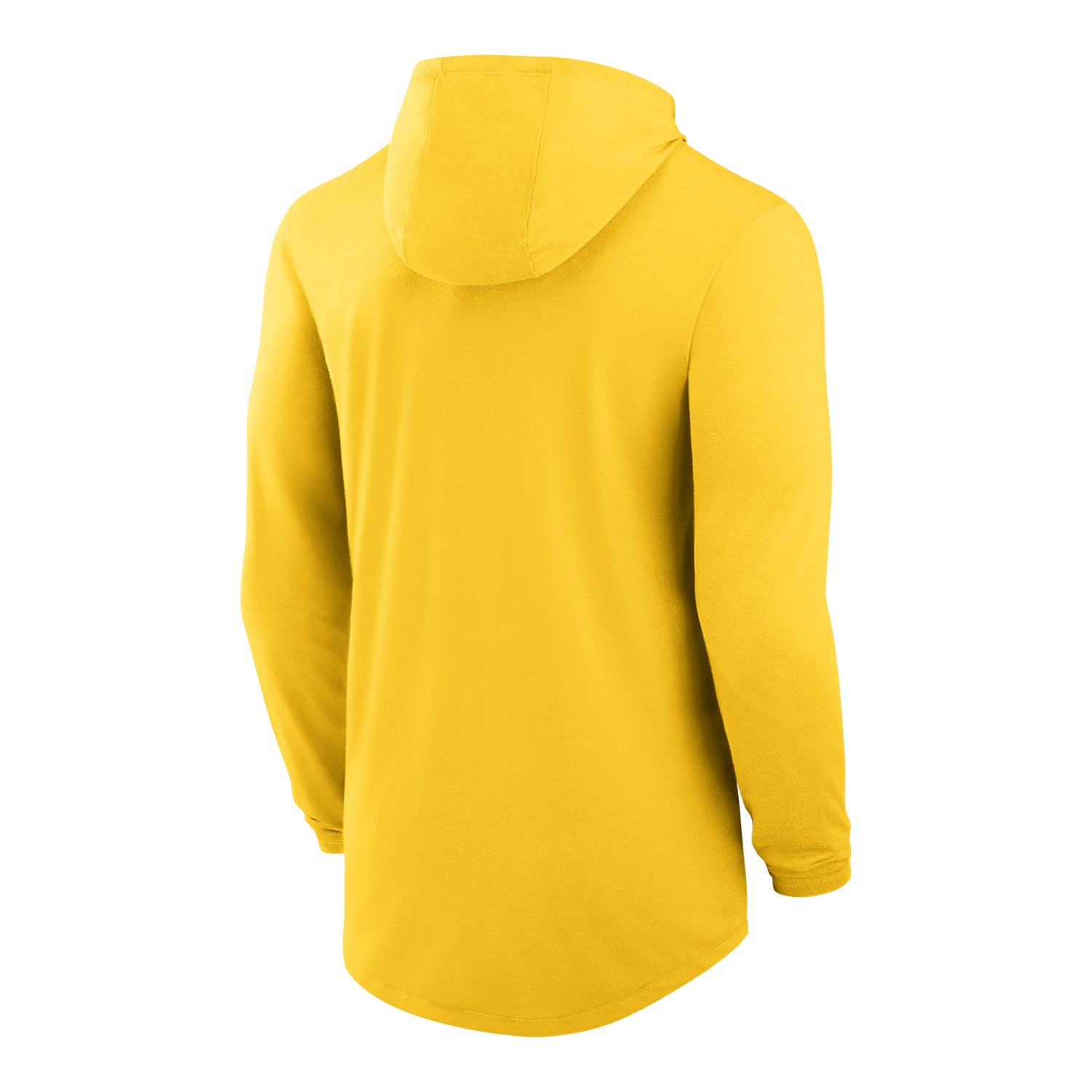 Michigan Wolverines Nike Jordan Long Sleeve Hooded Maize Tee