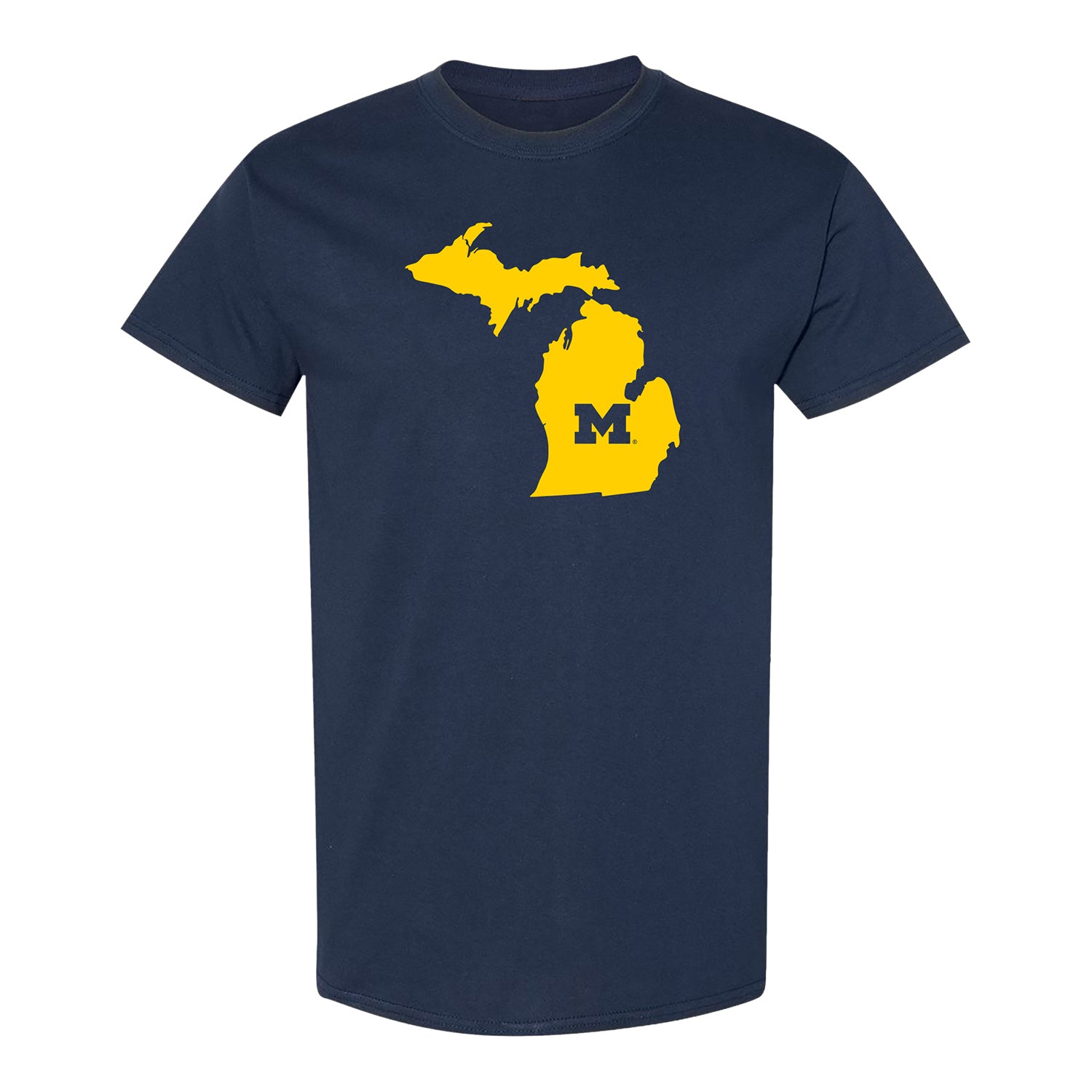 University of Michigan State Outline Tee - Front View