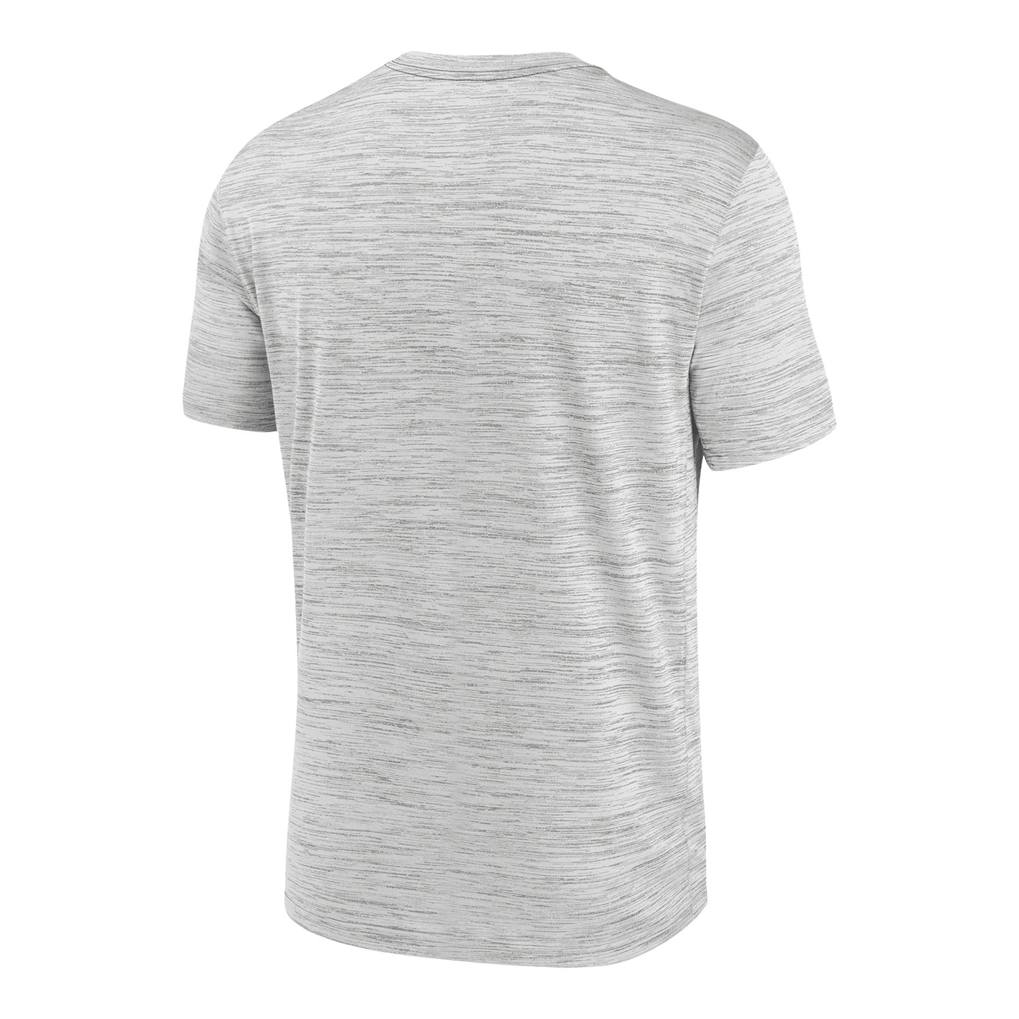 Michigan Wolverines Jordan Gray Wordmark Short Sleeve Tee - Back View