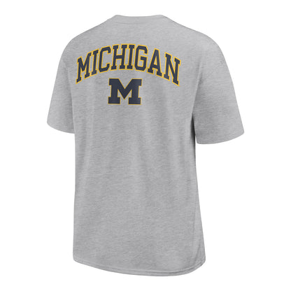 Michigan Wolverines Max 90 Arch Pocket 2-Hit T-Shirt