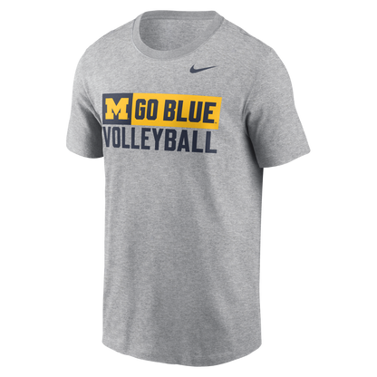 Michigan Wolverines Go Blue Nike Volleyball Tee