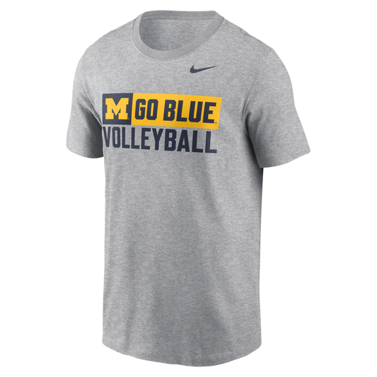 Michigan Wolverines Go Blue Nike Volleyball Tee