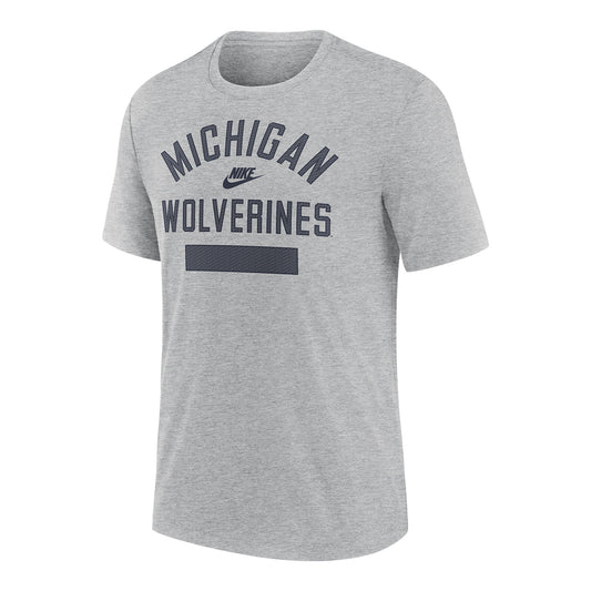 Michigan Wolverines Nike Grey Two Hit Vault T-Shirt