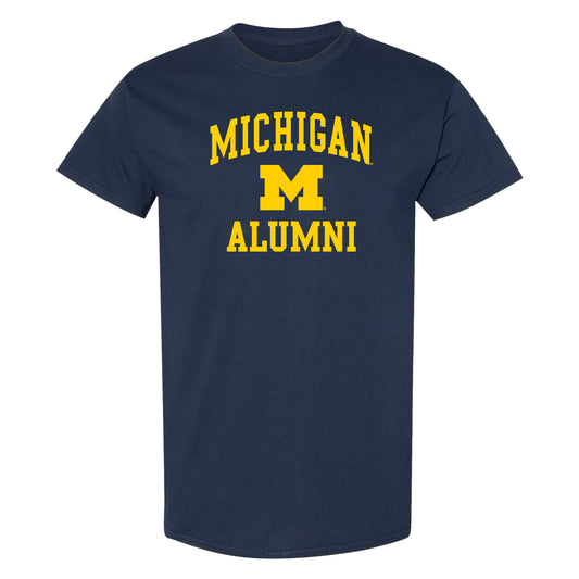 Michigan Wolverines Navy Alumni T-Shirt
