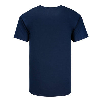 Michigan Wolverines Lacrosse Crossed Sticks Short Sleeve Tee