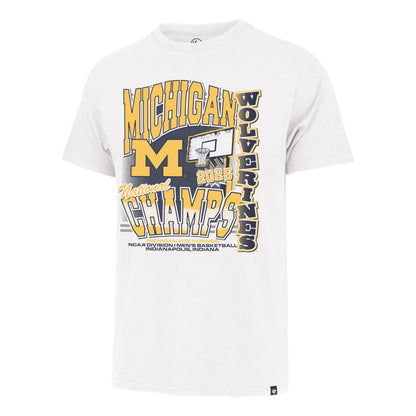 Michigan Wolverines Men's Basketball National Champions Graphic T-Shirt