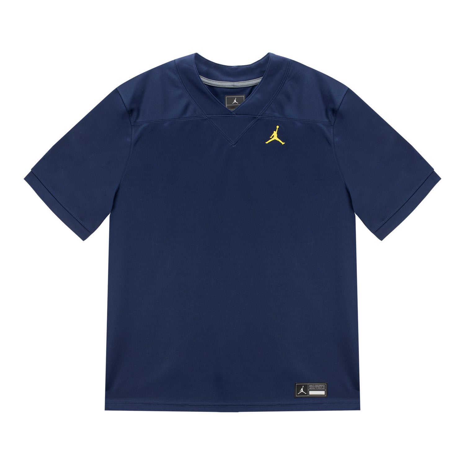 Michigan Wolverines Nike Personalized Blue Football Jersey – The M