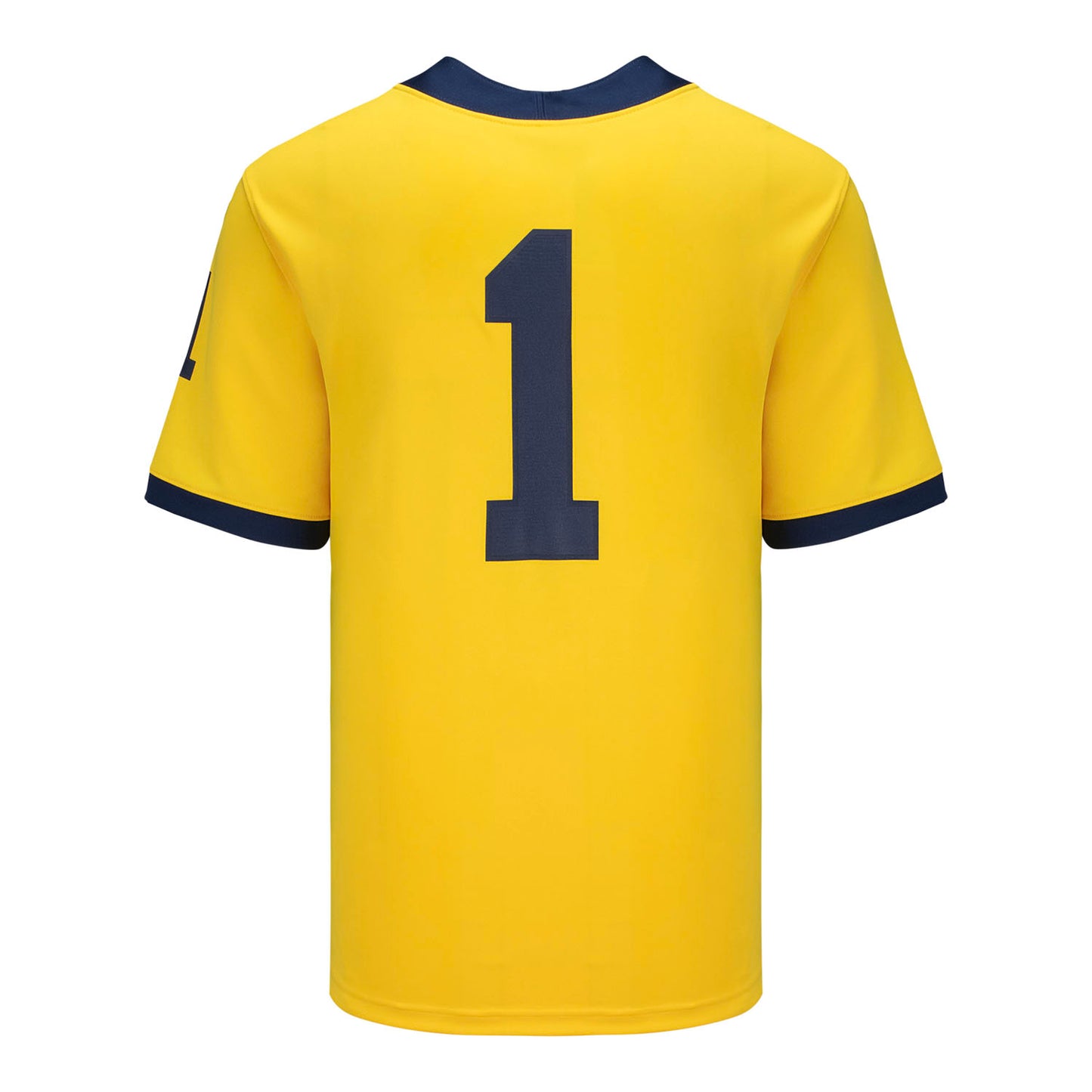 Michigan Wolverines Jordan Football #1 Maize Jersey