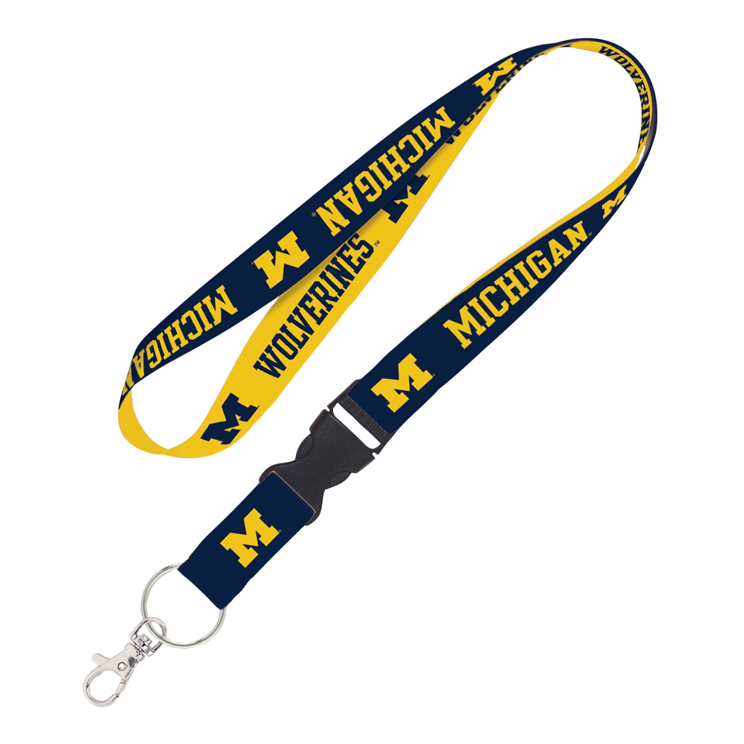 Michigan Wolverines Wincraft Reversible Lanyard - Main View