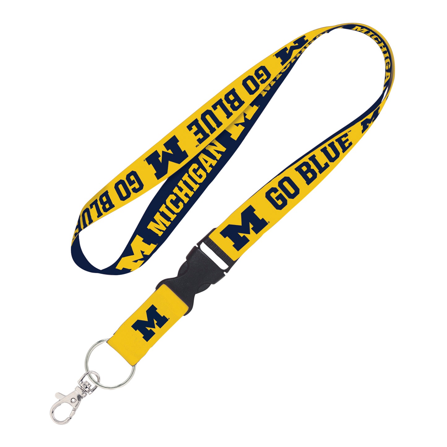 Michigan Wolverines Wincraft 'Go Blue' Lanyard - Main View