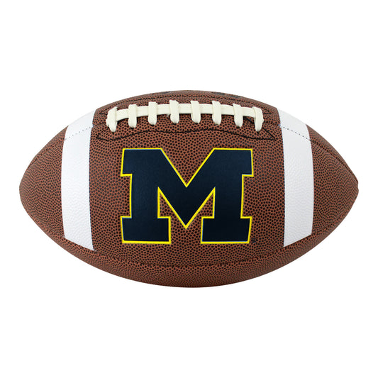 Michigan Wolverines Baden 10" Composite Football - Main View