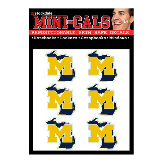 Michigan Wolverines Wincraft Multi 3 X 5 Face Cals - Main View