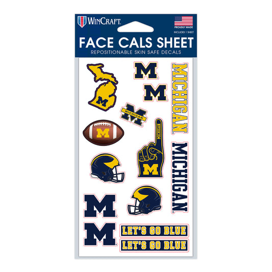 Michigan Wolverines Wincraft Multi 4 X 7 Face Cals - Main View