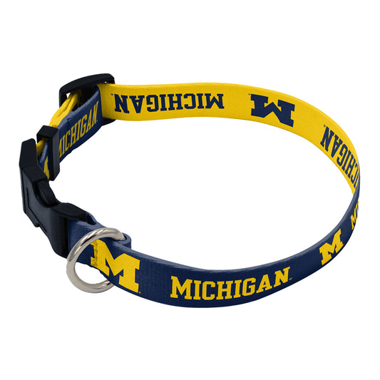 Michigan Wolverines Wincraft Pet Collar - Main View