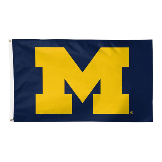 Michigan Wolverines Wincraft Primary Deluxe 3' X 5' Flag