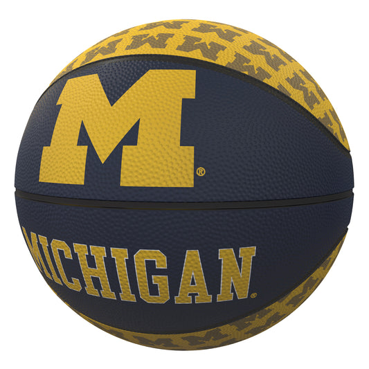 Logo Brand University of Michigan Logo Basketball