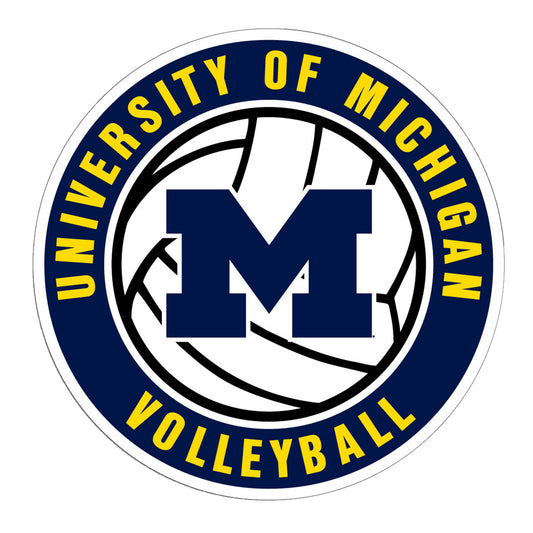 University of Michigan Volleyball Magnet