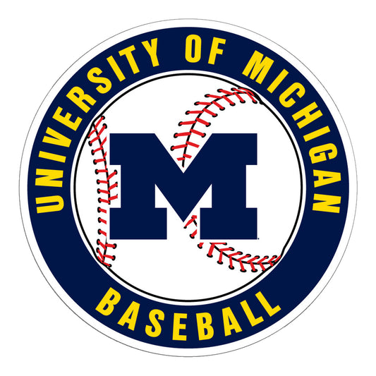 University of Michigan Baseball Magnet