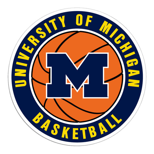 University of Michigan Basketball Magnet