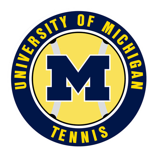 University of Michigan Tennis Magnet