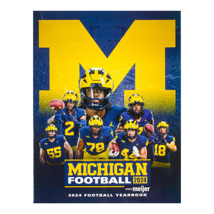 2024 University of Michigan Football Yearbook - Front View