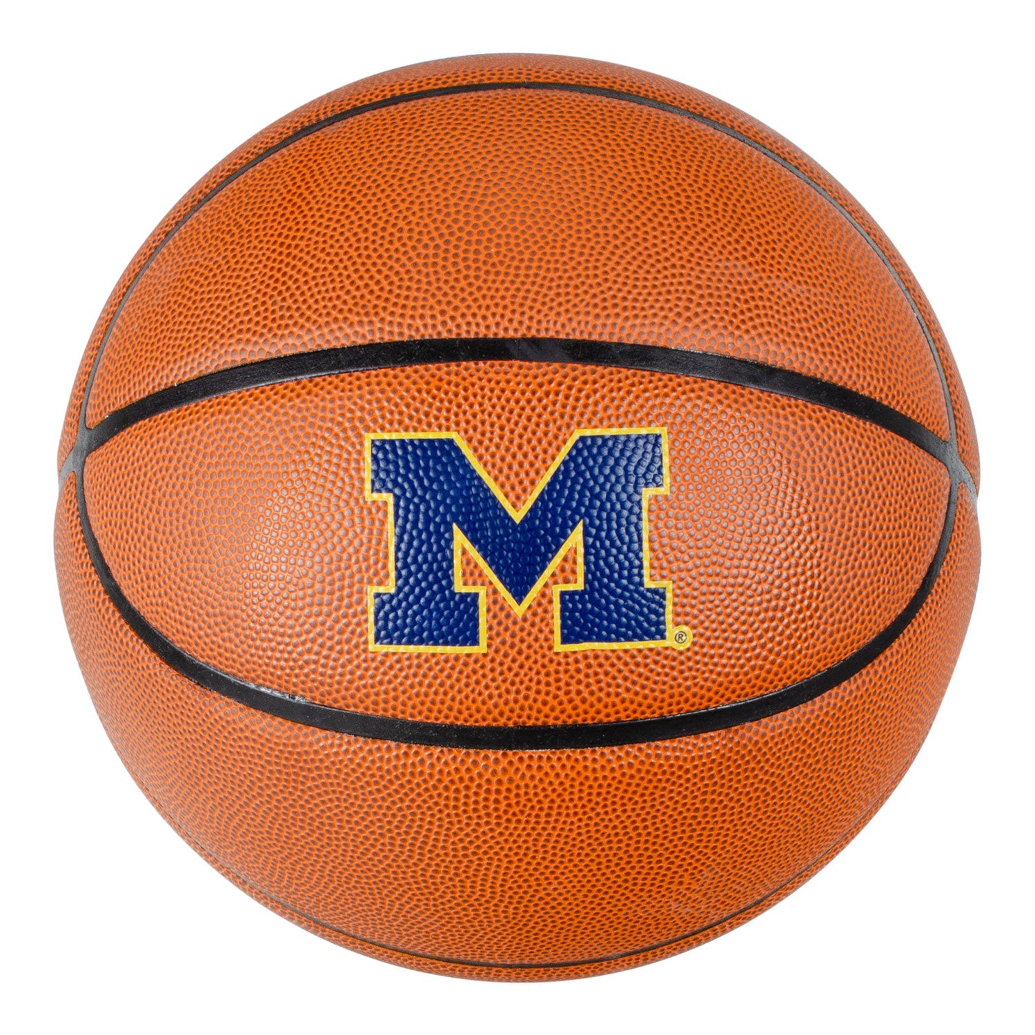 Michigan Wolverines Baden 29.5" Composite Replica Basketball - Front View