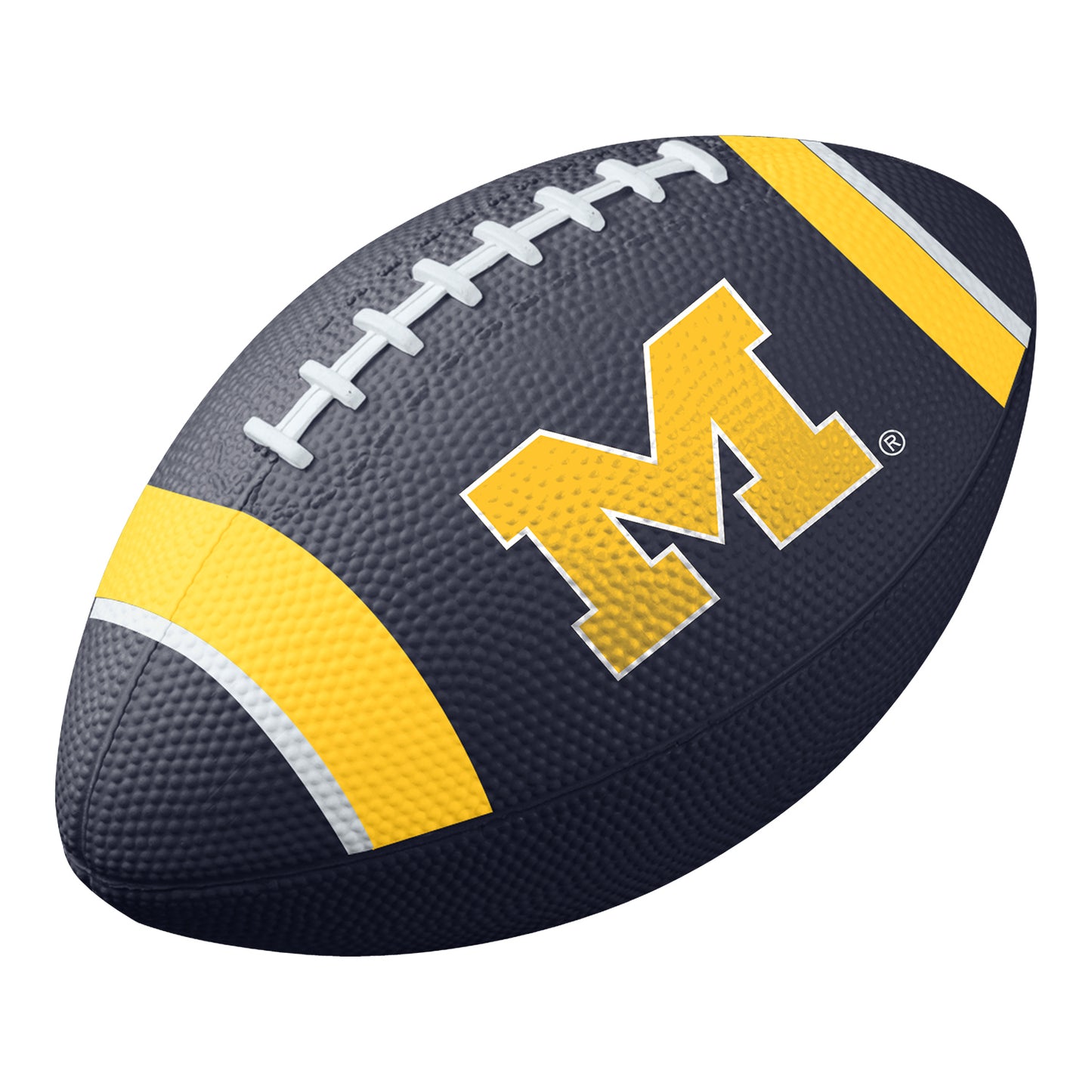Michigan Wolverines Nike Navy Mini Training Football - Full View