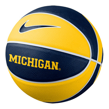 Michigan Wolverines Nike Navy Full Size Rubber Basketball