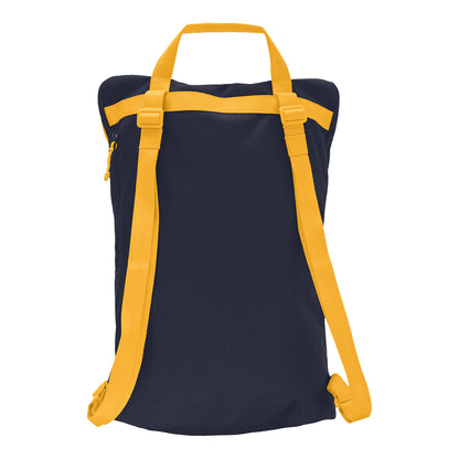 Michigan Wolverines Nike Navy Utility Cinch Bag - Back View
