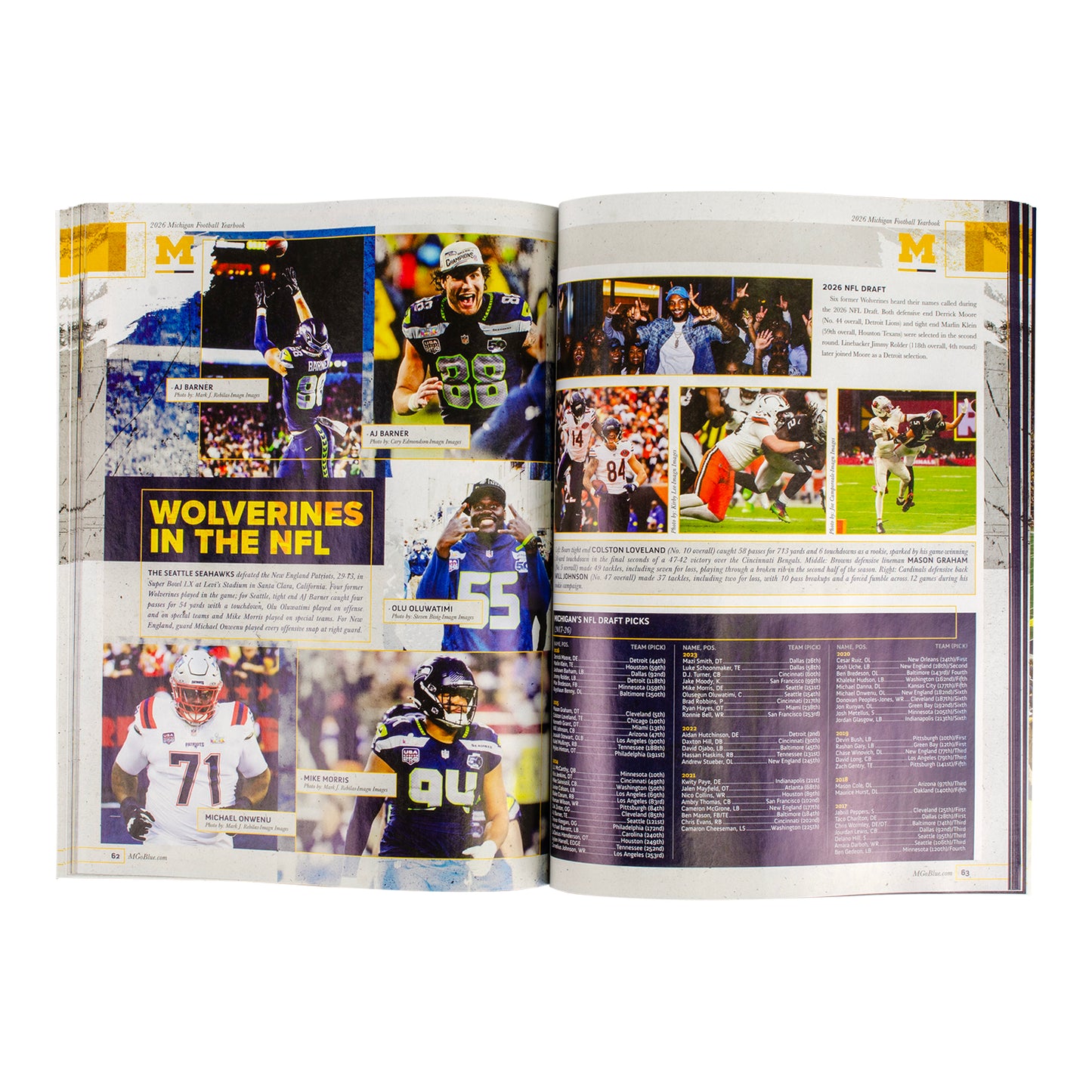 Michigan Wolverines 2026 Football Yearbook