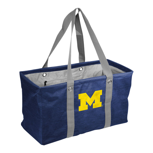 Michigan Wolverines Crosshatch Picnic Caddy