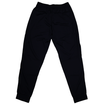 Nike Air Jordan Michigan Wolverines Navy Knee Yellow Logo M Zipper Pocket Pants In Navy - Back View