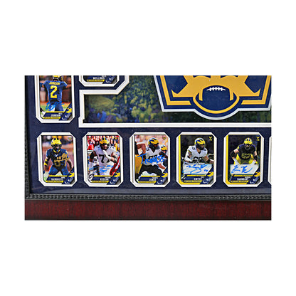 Michigan Wolverines Autographed Signed 28 Card 2023 National Champions Framed 24" x 28" Collage - Signed Players View 3