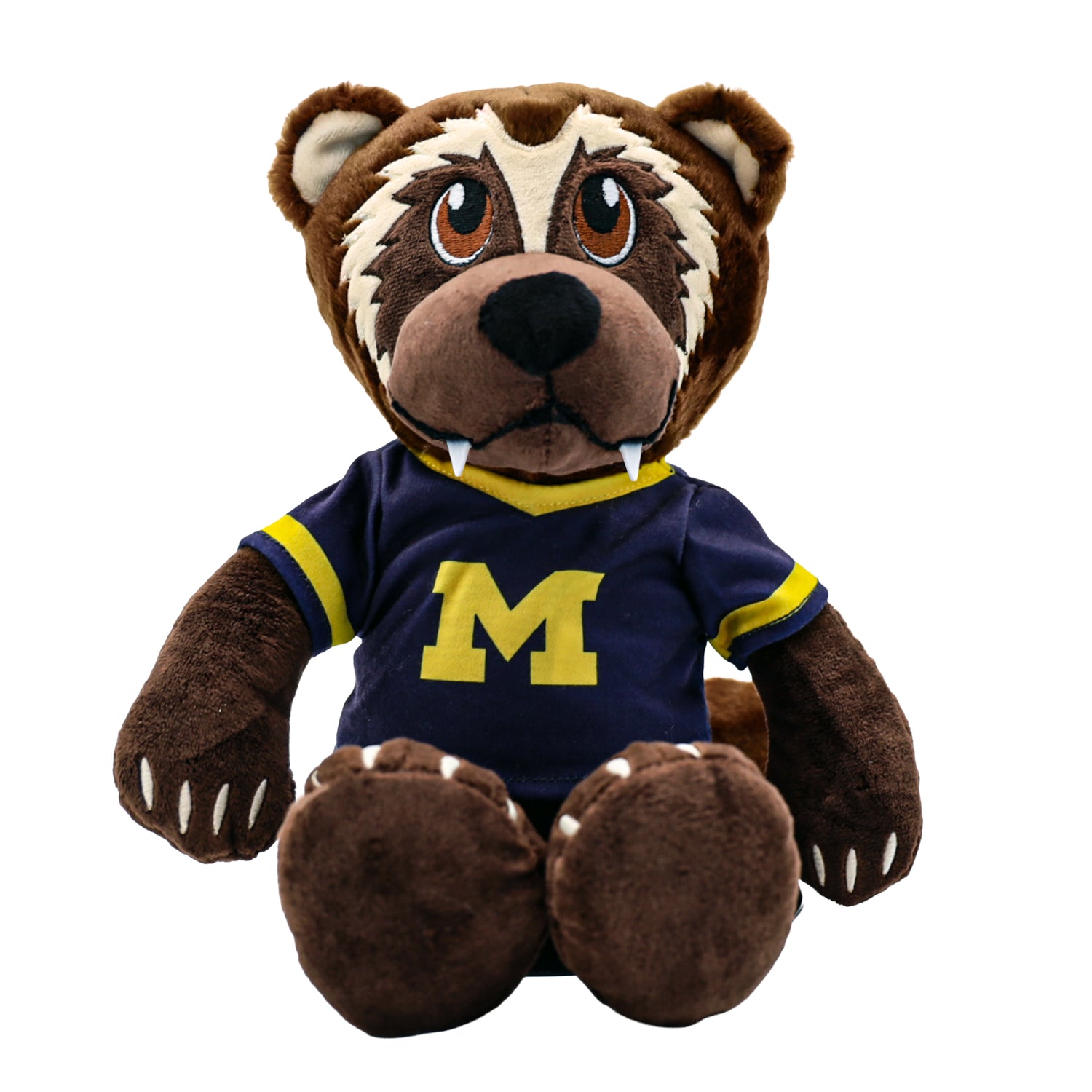 University of Michigan Wolverine Plush - Close View