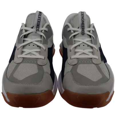 Nike Air Jordan Air 200E Michigan Wolverines P College White Navy - Front View