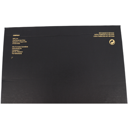 Nike Air Jordan Air XXXVIII Michigan Wolverines P White Amarillo - Box View 2