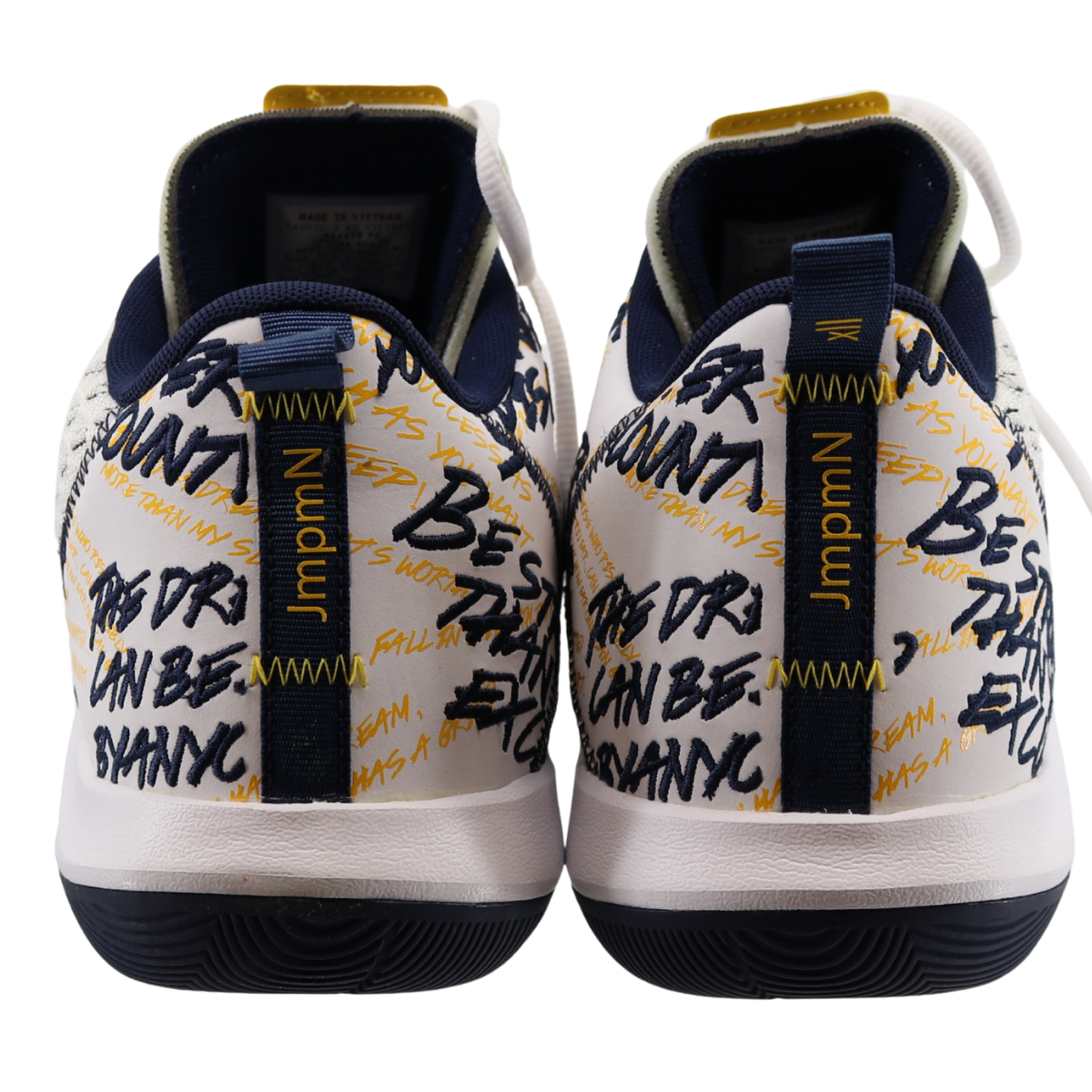 Air Jordan CP3.XII Michigan Wolverines "Road" - Outside View