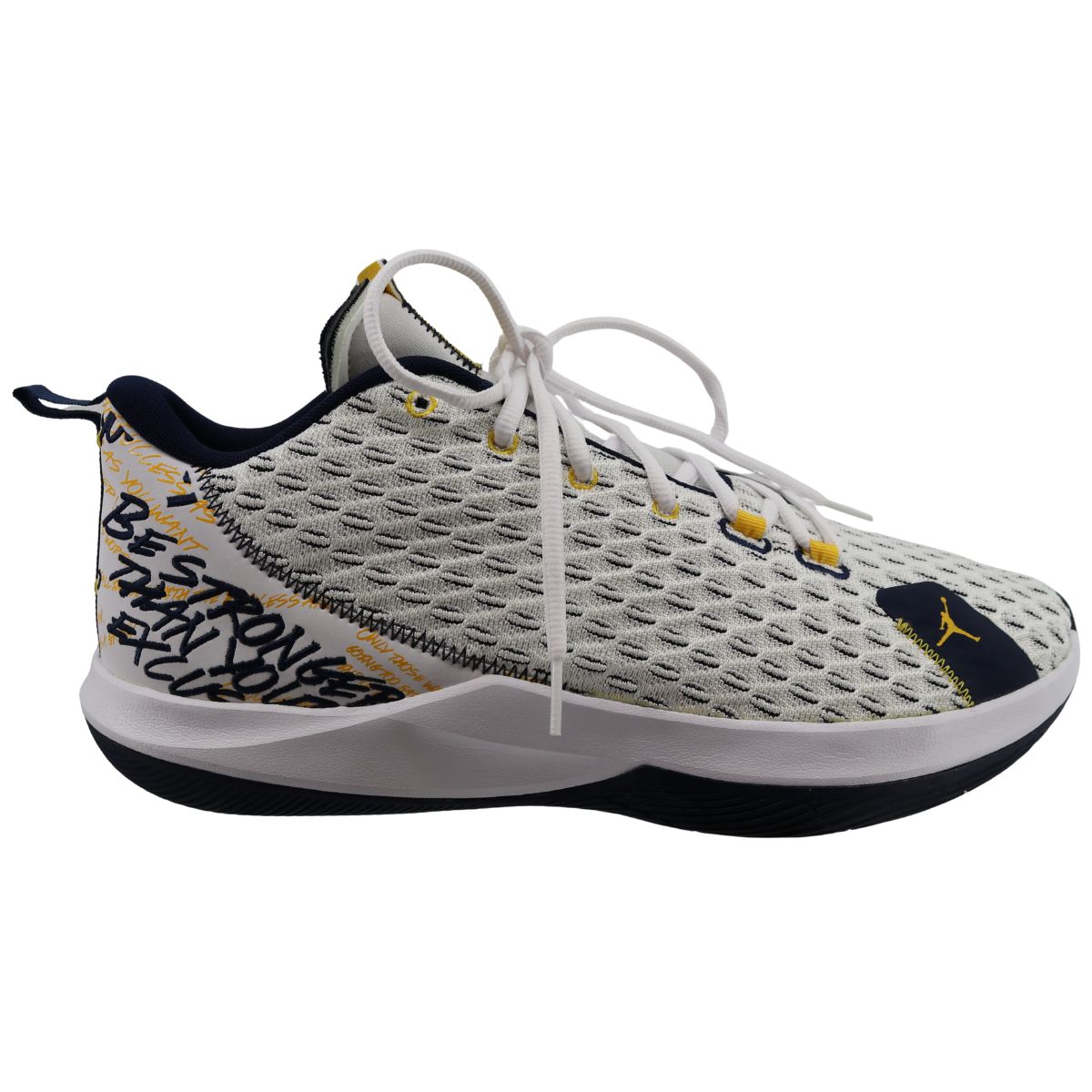 Air Jordan CP3.XII Michigan Wolverines "Road" - Inside View