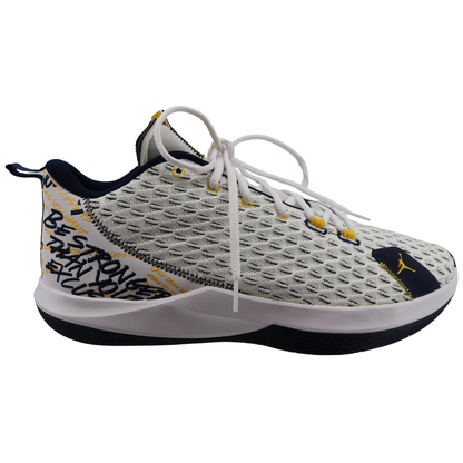 Air Jordan CP3.XII Michigan Wolverines "Road" - Inside View