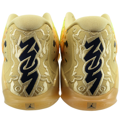 Nike Air Jordan Michigan Wolverines Zion 3 NRGP Amarillo In Yellow - Back View