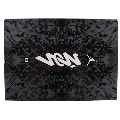 Nike Air Jordan Michigan Wolverines Zion 3 NRGP Yellow Navy - Box View