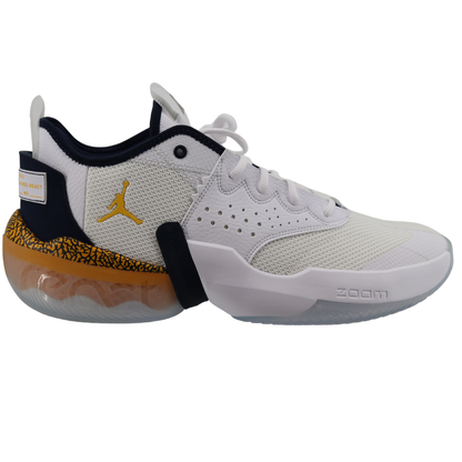 Nike Air Jordan React Elevation Low Michigan Wolverines White - Inside View