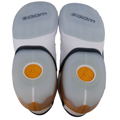 Nike Air Jordan React Elevation Low Michigan Wolverines White - Under View