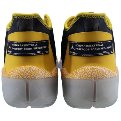 Nike Air Jordan React Elevation Michigan Wolverines Home Navy - Back View