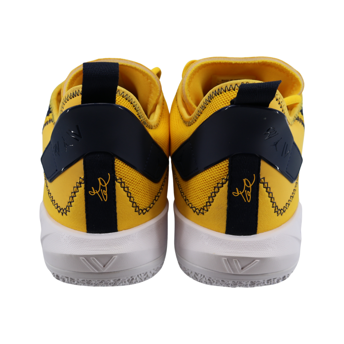 Nike Air Jordan Why Not Zero 4 Michigan Wolverines - Back View