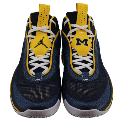 Nike Air Jordan XXXVI Michigan Wolverines Navy - Front View