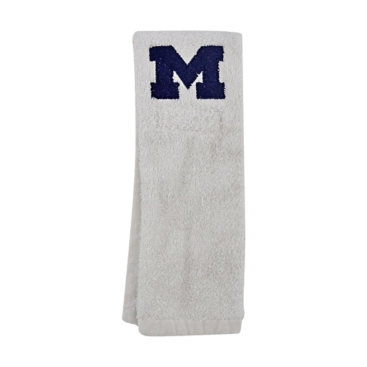 Michigan Wolverines Team Issued Block M Logo QB Towel