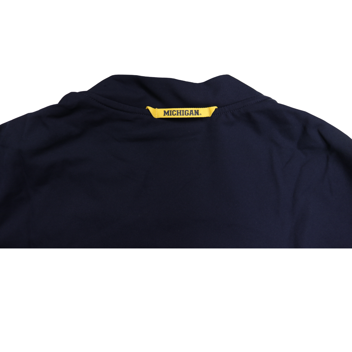 Nike Air Jordan Michigan Wolverines Navy Windbreaker - Tag View