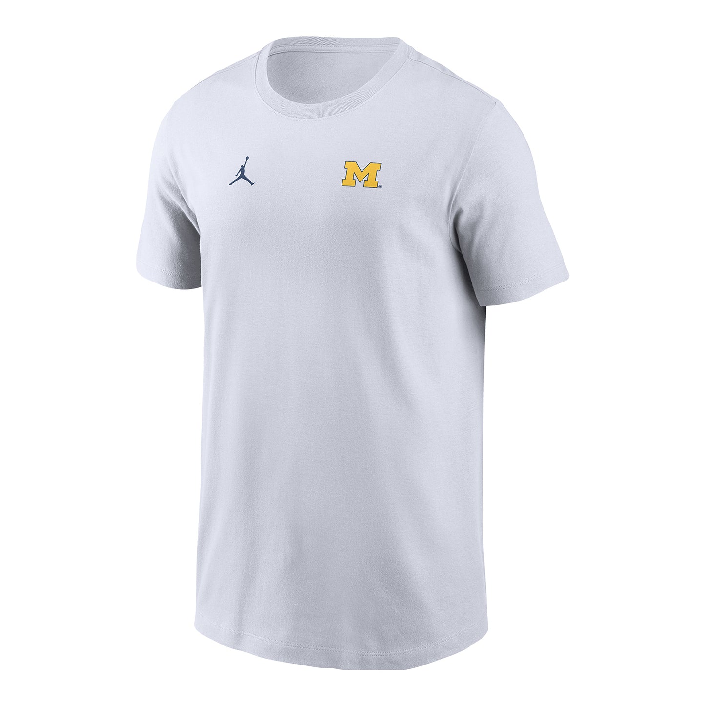 Michigan Wolverines Youth Jordan Blue Legend Small Logo T-Shirt - Front View