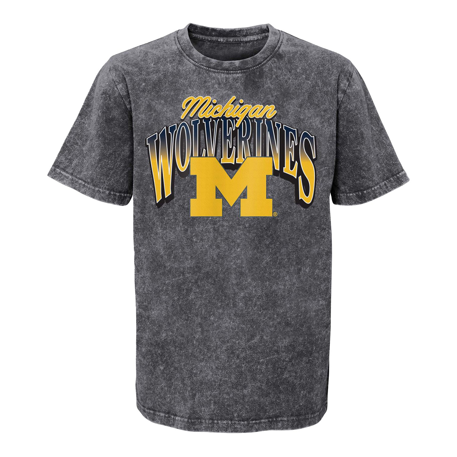 Youth Michigan Wolverines T-Shirt - Front View